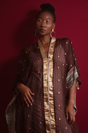 Sari for Change: The Chocolates Kaftan