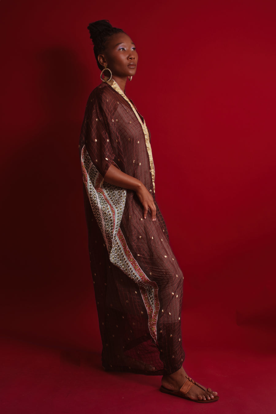 Sari for Change: The Chocolates Kaftan