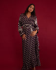 Sari for Change: Follow The Pattern Wrap Dress