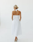 Cfisticated Dress Rental : The White Halterneck Dress