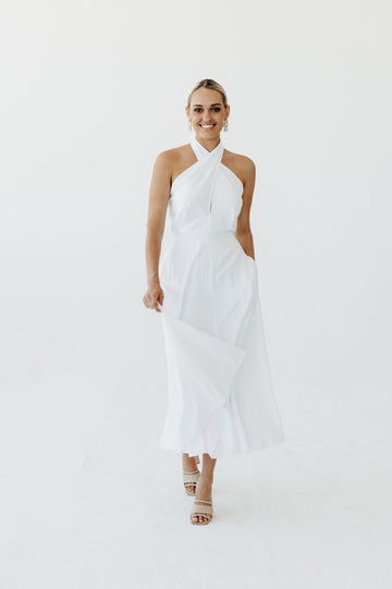 Cfisticated : The White Halterneck Dress