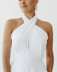 Cfisticated : The White Halterneck Dress