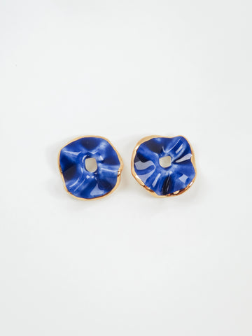 Nina Bosch: Georgie Earrings - Blue