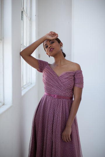 Cfisticated Dress Rental : The Victoria Dress (Plum)