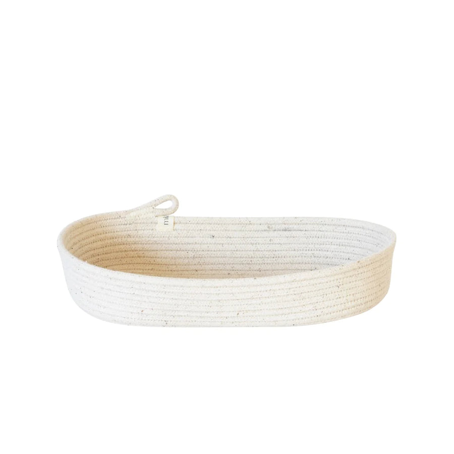 Mia Melange Oval Basket – The Modelist