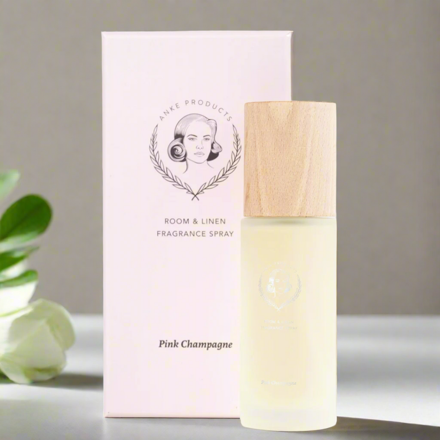 Anke: Room & Linen Fragrance Spray - Pink Champagne