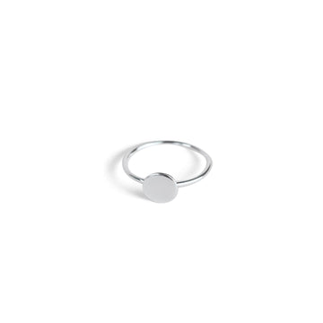 Tali & Damy Jewellery : Disc Ring - Silver