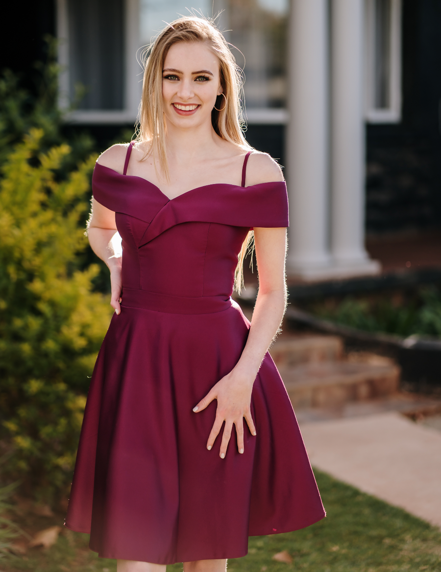 Cfisticated : The Maroon Mini Dress