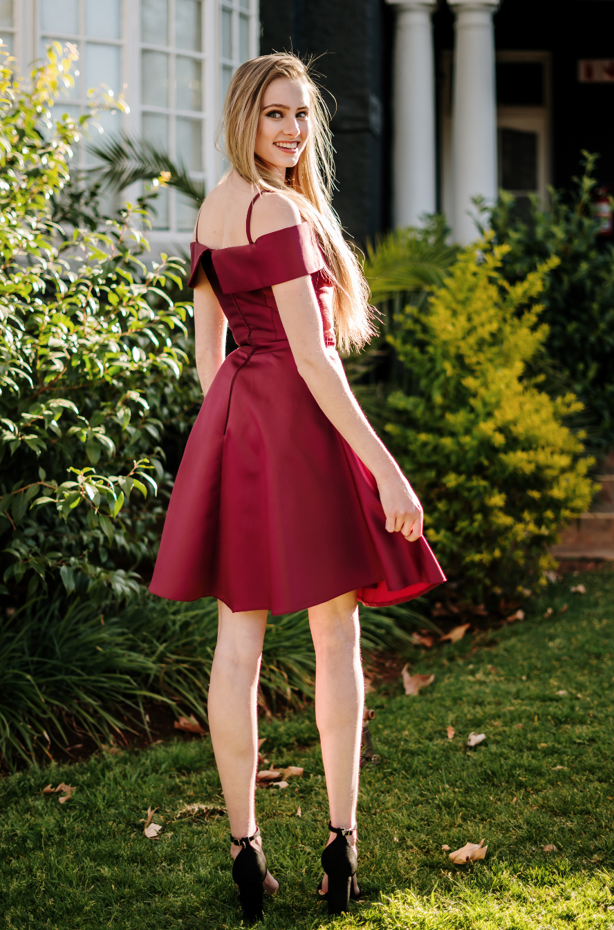 Cfisticated : The Maroon Mini Dress