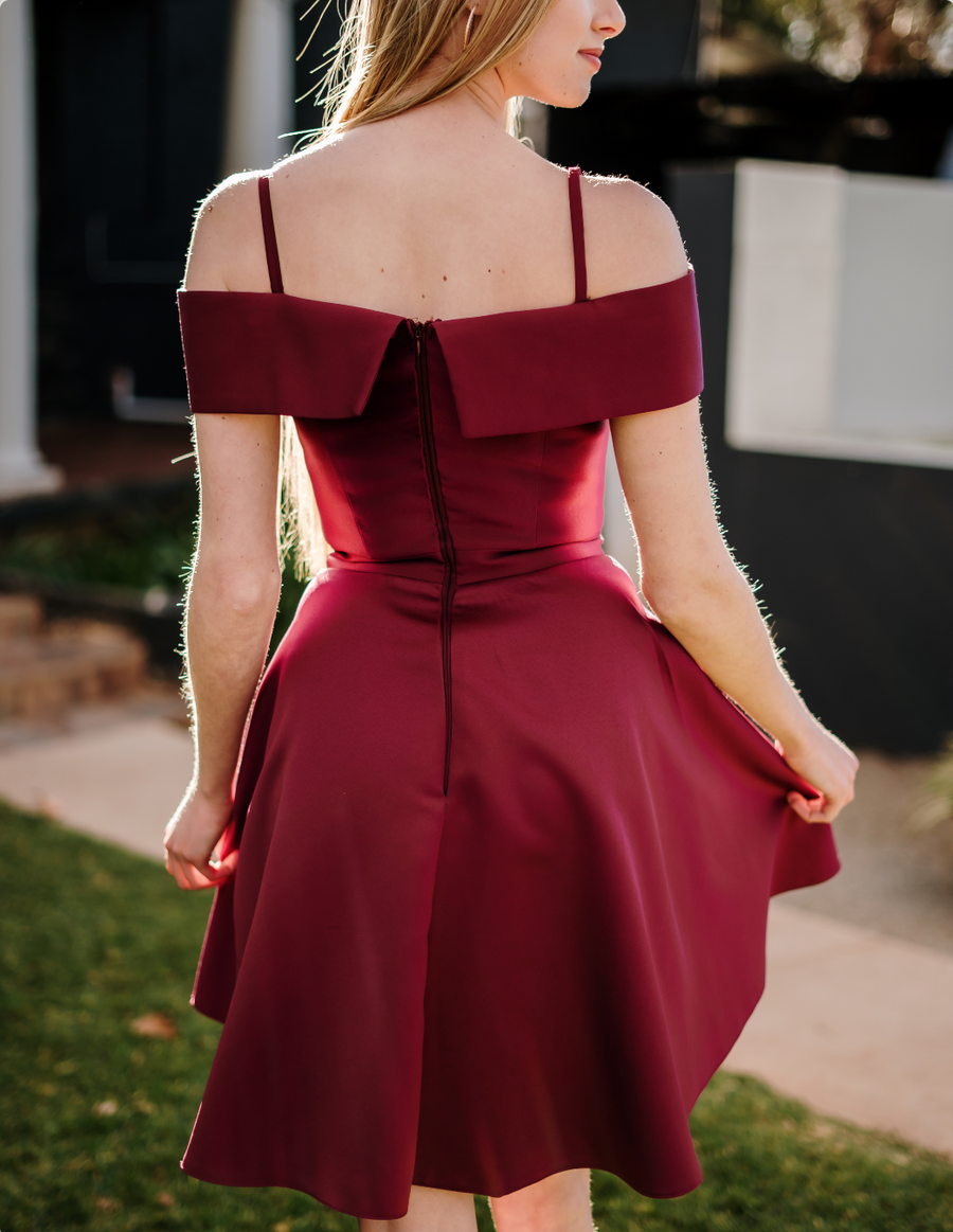 Cfisticated : The Maroon Mini Dress