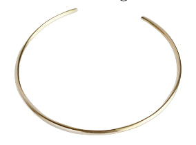 Tali & Damy Jewellery : Plain Open Bangle - Gold