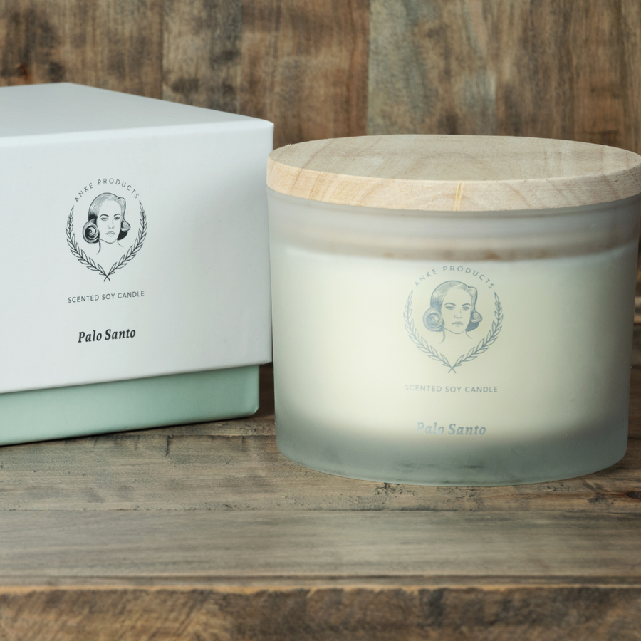 Anke: Soy Candle 370g - Palo Santo