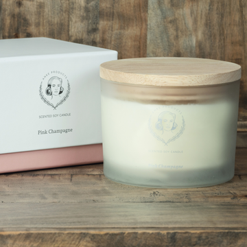 Anke: Soy Candle 370g - Pink Champagne